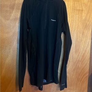 Columbia Black Half-Zip Jacket
